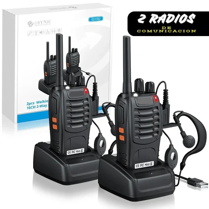 RADIOS WALKIE TALKIE 5KM